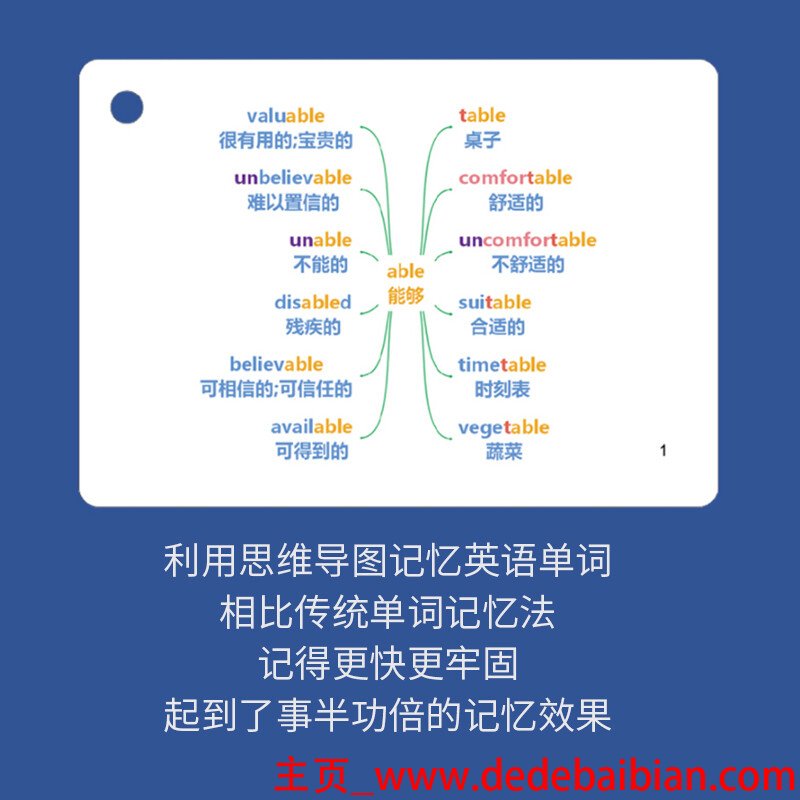 记单词用的卡片多少钱