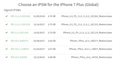 iphone6s的ios版本是多少