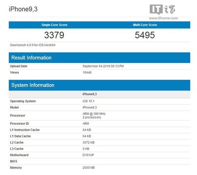 iphone7 plus跑分多少钱