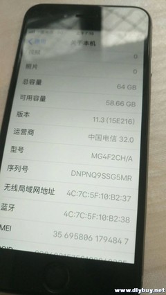 64g苹果6可用容量是多少g