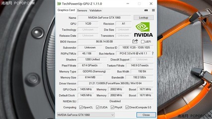 1060gtx估计多少位宽的