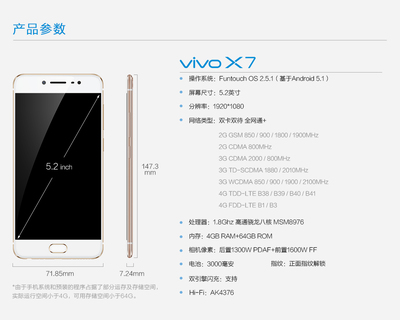 北京vivo x7换屏价格是多少